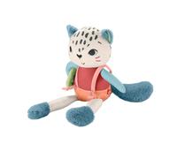 Fisher-Price Jouet Uncialéopard Des Neiges Peluche, Doux, 95% De Plastiques Recyclés Post-Consommation, Emballage Certifié Fsc®, Anneau Dentition Sans Bpa, Jouet Enfant, Dès 3 Mois, HKD64