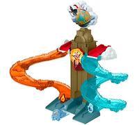 Fisher-Price Krypto Super Chien, Coffret Mission de Sauvetage au Daily Planet, Circuit avec Lanceur, 2 rampes et véhicule, Jouet Enfant, Dès 3 Ans, HGL15