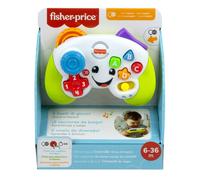Fisher-Price Laugh & Learn Controller Play & Learn Laugh & Learn - Multilingual Edition, jouet musical à manette pour bébés avec lumières et contenu éducatif, jouet pour enfants de 6 ans et plus
