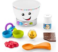 Fisher-Price Laugh & Learn GJW20 Jouet d'apprentissage pour bébé Bol à mélanger Les Couleurs Magiques avec Musique et lumières pour Enfants de 6 Mois et Plus