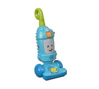 Fisher-Price Laugh & Learn Light-Up Learning Vacuum, Baby and Toddler Push Toy, Multicolour, Ages 12-36 Months FNR97