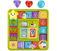 Fisher-Price Laugh & Learn Puppy's Game Jeu de société pour bébé avec Musique, Version: Anglais, US Italien Portuguese Espagnol,