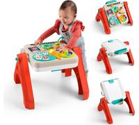Fisher-Price Laugh & Learn Table d'activités 4 en 1 et chevalet