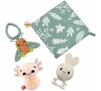 Fisher-Price-Les Sens en éveil - Coffret 4 jouets sensoriels pour bébé - Fisher-Price - HRB17 Multicolore G