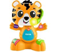 Fisher-Price Jouet d’éveil Sync Squad Tigre Parties du Corps - Sons et lumières - Dès 9 mois - FR
