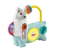 Fisher-Price Linkimals Emma le Lama, version française, jouet électronique pour bébé et tout-petit, jouet lumineux et musical, Jouet Éveil, Dès 9 mois, HNM89