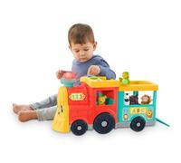 Fisher-Price Little People Big ABC Train Jouet à Pousser avec lumières, Musique et contenus d'apprentissage Smart Stages pour Enfants à partir de 1 an