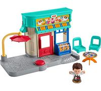 Fisher-Price Little People Boulangerie Pâtisserie jouet enfant avec 1 figurine et accessoires, 12 mois et plus, GNC60