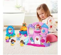 Fisher-Price - Little People Château Princesses Disney + 2 vehicules