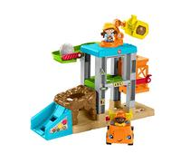 Fisher-Price Coffret Chantier little people avec 2 figurines