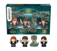 Fisher-Price Little People Collector Coffret Harry Potter et la Chambre des secrets en édition spéciale pour les adultes et les fans avec 4 figurines
