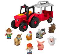LITTLE PEOPLE CARING FOR ANIMALS TRACTEUR GIFT SET
