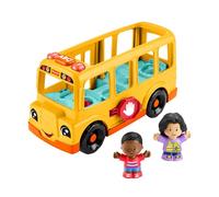 Fisher-Price Jouet Bus scolaire Little People – Véhicule musical à pousser HYT03