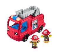Fisher-Price Little People Jouet Camion de pompiers, multilingue