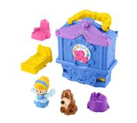 Fisher-Price Little People Jouet pour tout-petits Disney Princess Cendrillon Coffret de jeu nomade avec figurines pour jeux de r le Enfants de 18