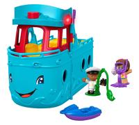 Fisher-Price Little People Jouet pour tout-petits Voyagez ensemble Amis Navire Mus