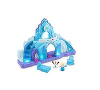 Fisher-Price Little People La Reine des Neiges Le Palais d'Elsa avec 2 Figurines, Version Sons Uniquement, Jouet pour Enfant, 18 Mois et Plus, GKV24