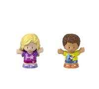 Fisher-Price Little People Lot de 2 figurines de football pour enfant