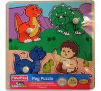 Fisher Price Little People Steckpuzzle Puzzle à picots, 1 aus 3 Varianten