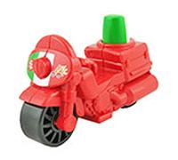 Fisher-Price Little People We Deliver Pizza Place HBR79 Pièce de rechange pour moto Rouge