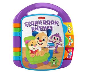 Fisher-Price Livre interactif comptines, version italienne, 6 mois et plus, CDH49