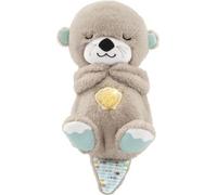 Fisher-Price - Ma Loutre Câlins Bonne Nuit - Peluche Veilleuse Bébé Musicale et Lumineuse - Jouet d'Eveil - Des la naissance FXC66