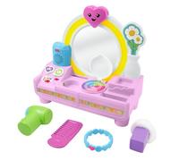 Fisher-Price Ma Première Coiffeuse Rires et Éveil, Jouet Multilingue