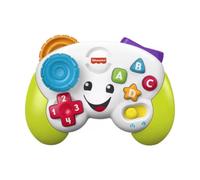 Fisher-Price Jouet Rires et Éveil Manette HXB62 Vert, Musique et lumières, Dès 6 mois (Allemande)