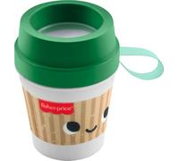Fisher-Price Hochet de dentition Mini Me Moments – Sans BPA avec couvercle, multicolore dès 3 mois