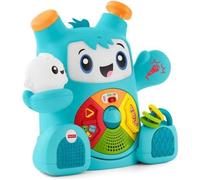 FISHER-PRICE - Mon Ami Rocki - Robot Interactif Sons & Lumières - 40 CM