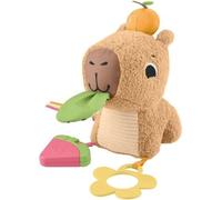 Fisher-Price-Mon Capybara Câlins-Peluche Anneau De Dentition Et Hochet - Des 3 mois- HYR54