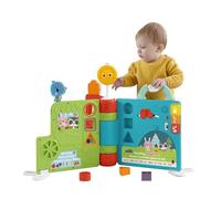 Fisher-Price - Mon grand livre d'activités évolutif - Jouet d'éveil bébé - Dès 6 mois HCL00