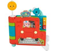 Fisher-Price - Mon grand livre d'activités évolutif - Jouet d'éveil bébé - Dès 6 mois HCL00