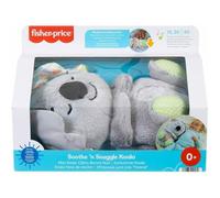 Fisher-Price Mon Koala Câlins Bonne Nuit peluche bébé apaisante avec mouvements de respiration, bruits blancs, musiques et lumières,