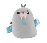 Fisher-Price Mon Morse Dodo, peluche musicale à emporter partout avec vibrations apaisantes pour bébé, musiques et sons, dès la naissance, GRT91