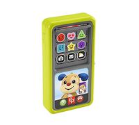 Fisher-Price Mon Smartphone 2 en 1, Jouet d’Apprentissage de la Naissance aux Premiers Pas, téléphone avec lumières et Musique, Version française, Jouet Enfant, Dès 9 Mois, HNL44