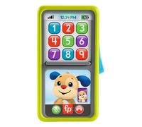 Fisher-Price Mon Smartphone 2 en 1, jouet d’apprentissage de la naissance aux premiers pas, téléphone avec lumières et musique, Version: Danoise; Finlandaise; Norvégien; Suédois, HNL41