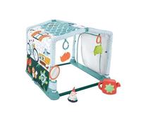 Fisher-Price Tapis de jeu Mon Tapis Cabane 3 en 1 – évolutif tunnel, jouet musical lumineux Dès 1 an