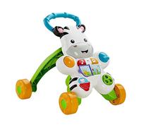 Fisher-Price Trotteur bébé Zèbre DLD91 – Jouet évolutif lumineux et musical, dès 6 mois, Italien