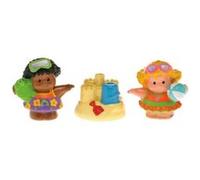 Fisher-price - n0723 - tube figurine little people - plage G