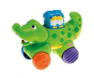 Fisher Price - N8161 - Jeu éducatif premier âge - Alligator Press & Go