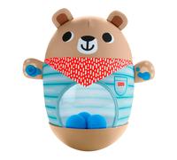Fisher-Price Ours culbuto gonflable La Forêt de l’Amitié – Motricité globale – Dès 6 mois – JLB83