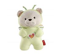 Fisher-Price Ourson Papillon Doux Rêves peluche pour appaiser bébé, sons et vibrations, bruits blancs et textures, dès la naissance
