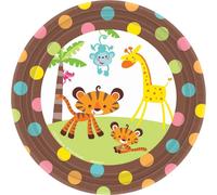 Fisher Price - Pack de 8 assiettes jetables - Papier SG29514 (Taille unique) (Coloré)