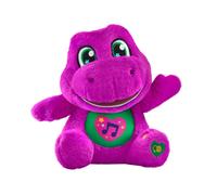 Fisher-Price Peluche Barney chantante de 25 cm Le Monde de Barney, pour les enfa