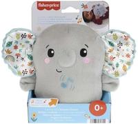 Fisher-Price Peluche éléphant pour bébé Jouet musical portable sons apaisants avec musique et vibrations pour nouveau-nés, vibrations apaisantes, HML65
