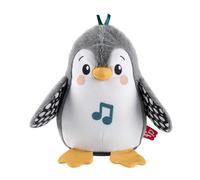 Fisher-Price Peluche Musicale Manchon Culbuto, pour Le Jeu À Plat Ventre, avec M