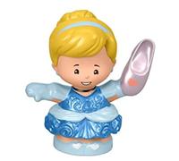 Fisher-Price Pièce de rechange Little People Princess Parade Float Playset GKR17 - Figurine de Cendrillon tenant une pantoufle blanche