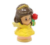 Fisher-Price Pièce de rechange pour château de danse musical Little People DFP67 - Figurine de princesse Belle de rechange avec base de château parlant tenant une rose rouge