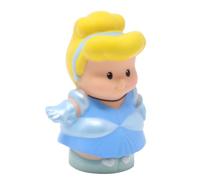 Fisher-Price Pièce de rechange pour jeu de collection Little People Talking Princess Palace Castle X6031 - Figurine de rechange de Cendrillon habillée en bleu - Base du château parlant